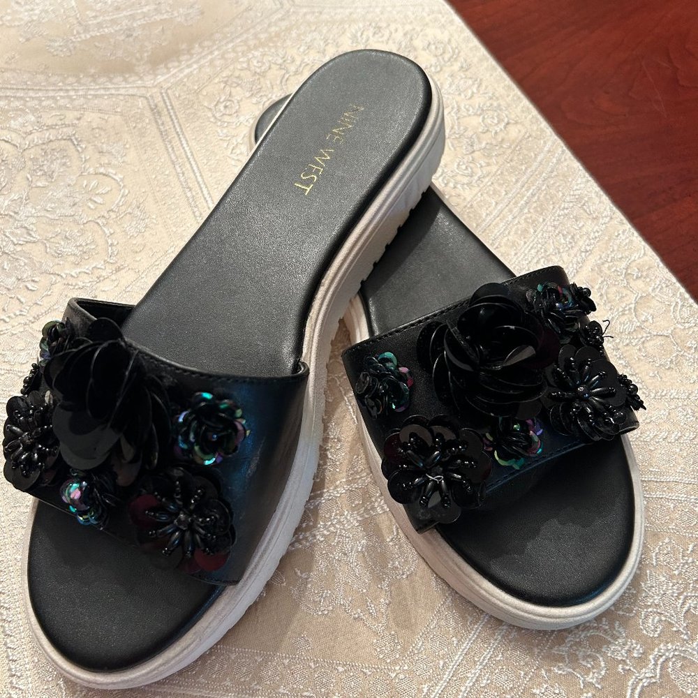 Nine west Rainen platform slides